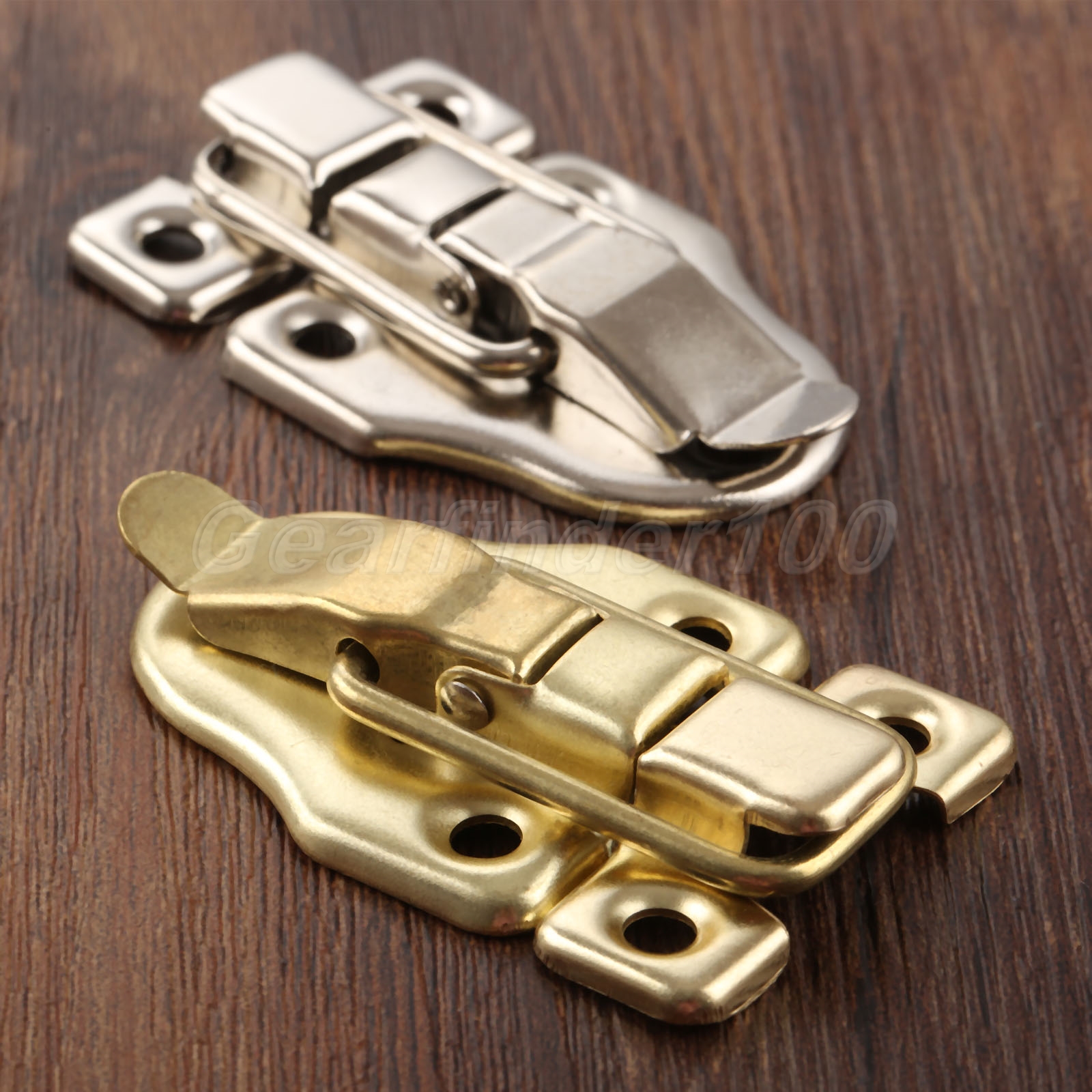 2X Wood Box Chest Toggle Latch Hasp Suitcase Lock Clasp Latch