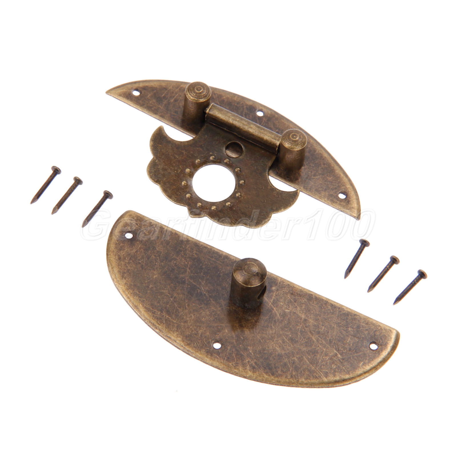 Useful Bronze Wine Jewelry Box Clasp Closure Chest Case Hasp Latch 63